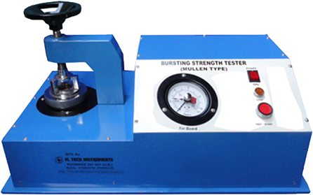 Bursting Strength Tester for Board (Single Gauge)